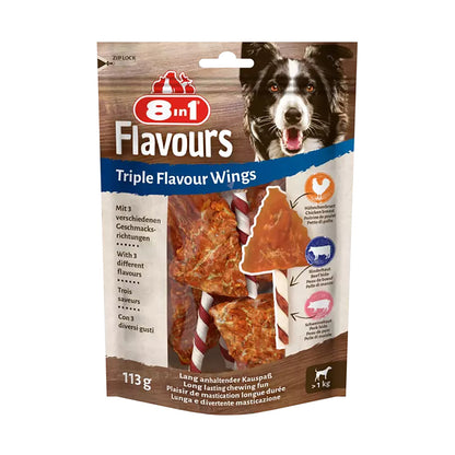 8in1 Triple Flavour Wings - Pet Merit Store8in1 Triple Flavour Wings