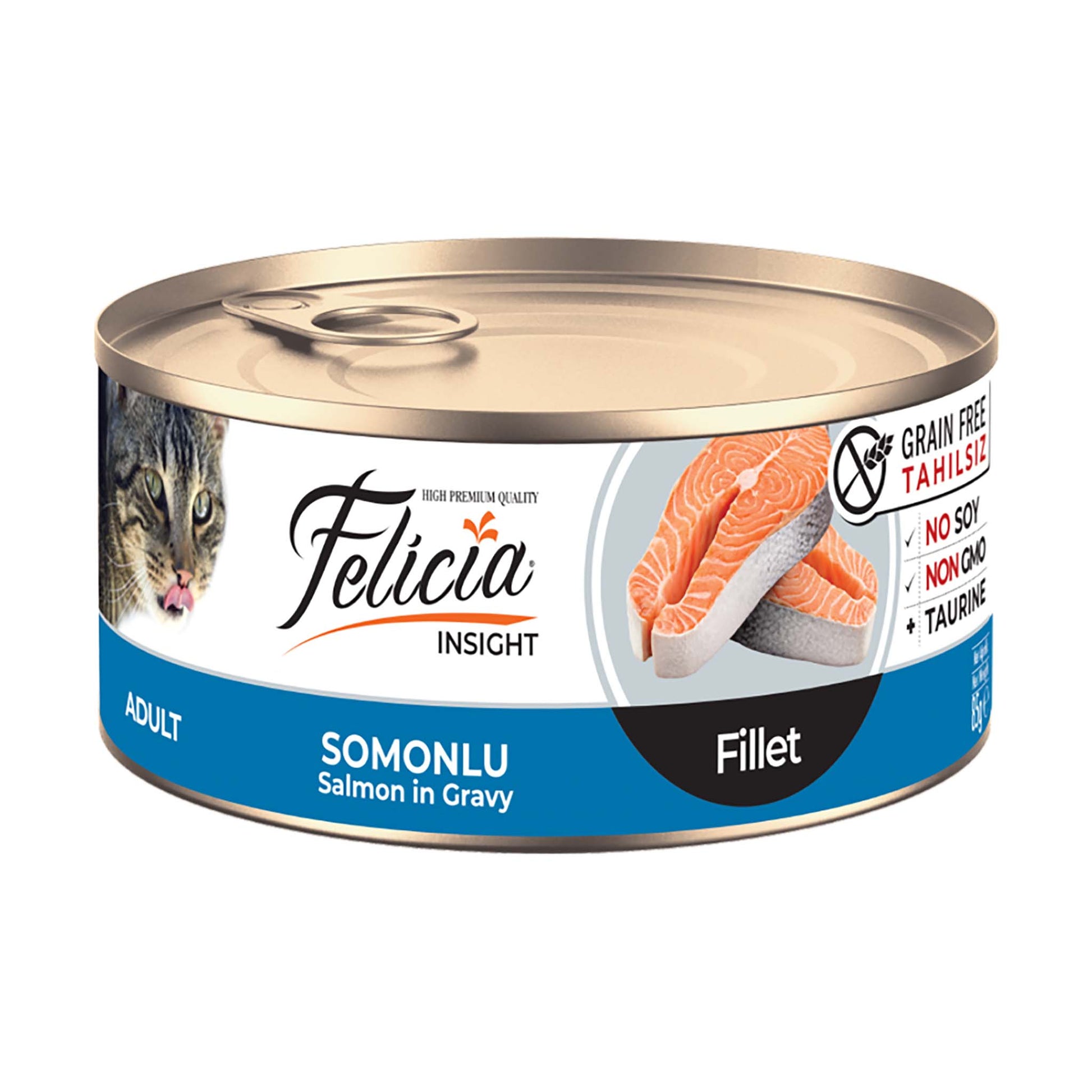 Felecia Adult Fillet Salmon - Pet Merit StoreFelecia Adult Fillet Salmon