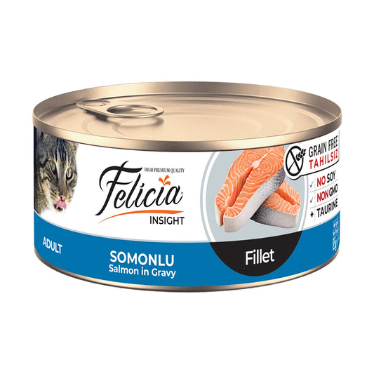 Felecia Adult Fillet Salmon - Pet Merit StoreFelecia Adult Fillet Salmon