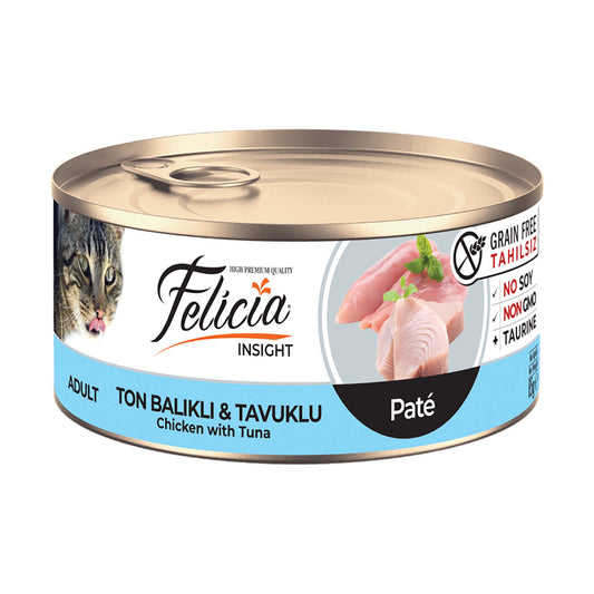 Felecia Adult Pate Tuna & Chicken - Pet Merit StoreFelecia Adult Pate Tuna & Chicken