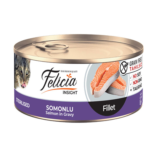 Felecia Sterilised Fillet Salmon - Pet Merit StoreFelecia Sterilised Fillet Salmon