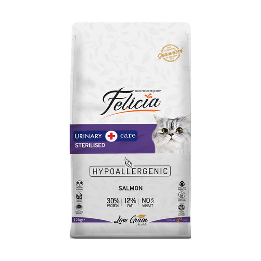 Felecia Urinary Care Adult Salmon Sterilised - Pet Merit StoreFelecia Urinary Care Adult Salmon Sterilised