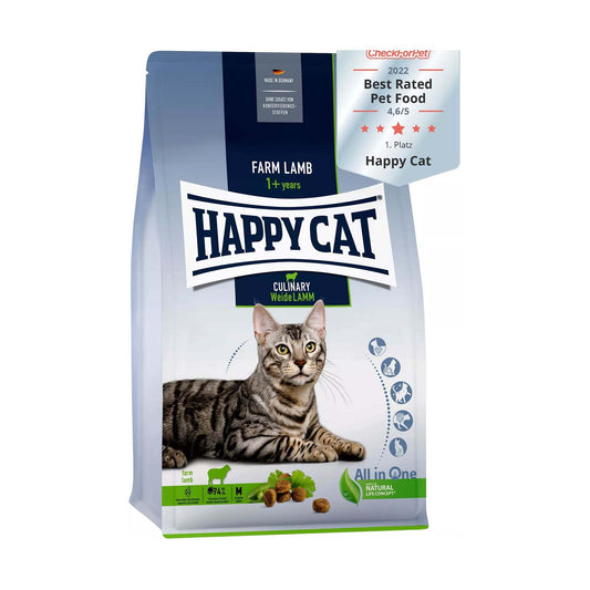 Happy Cat Culinary Adult Pasture-raised Lamb - Pet Merit StoreHappy Cat Culinary Adult Pasture-raised Lamb