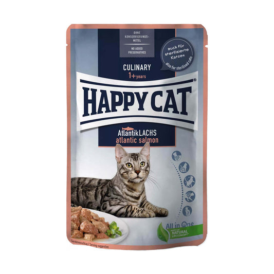 Happy Cat MIS Culinary Atlantic Salmon - Pet Merit StoreHappy Cat MIS Culinary Atlantic Salmon
