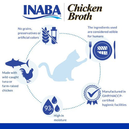 INABA CHICKEN BROTH with Chicken Recipe - Pet Merit StoreINABA CHICKEN BROTH with Chicken Recipe