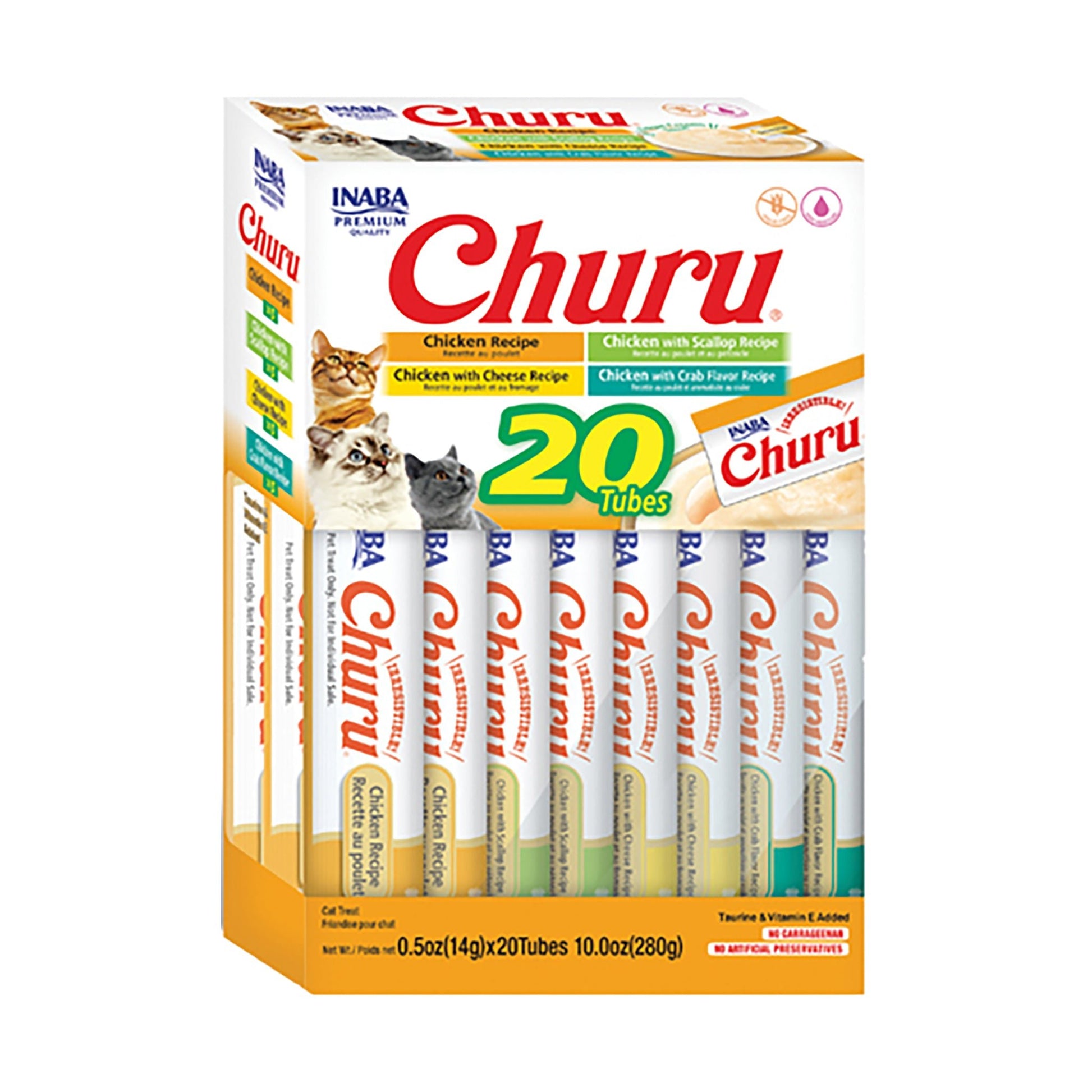 INABA CHURU 20 ct Chicken Variety Box - Pet Merit StoreINABA CHURU 20 ct Chicken Variety Box