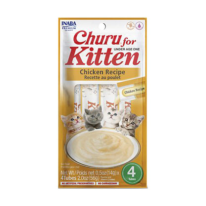 INABA CHURU FOR KITTEN Chicken Recipe - Pet Merit StoreINABA CHURU FOR KITTEN Chicken Recipe