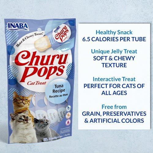 INABA CHURU POPS Tuna Recipe - Pet Merit StoreINABA CHURU POPS Tuna Recipe