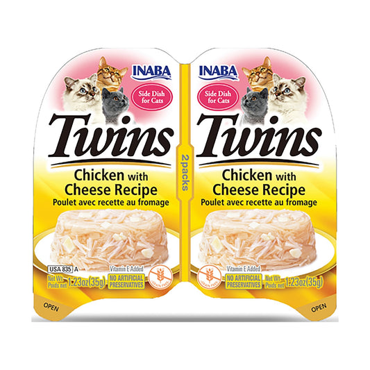 INABA TWINS Chicken with Cheese Recipe - Pet Merit StoreINABA TWINS Chicken with Cheese Recipe