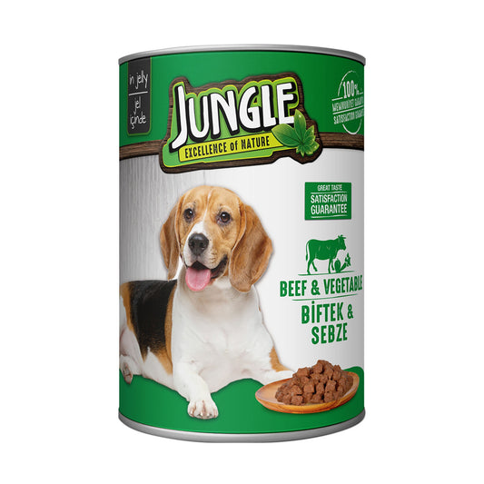 Jungle Dog Pate with Beef & Vegetables - Pet Merit StoreJungle Dog Pate with Beef & Vegetables
